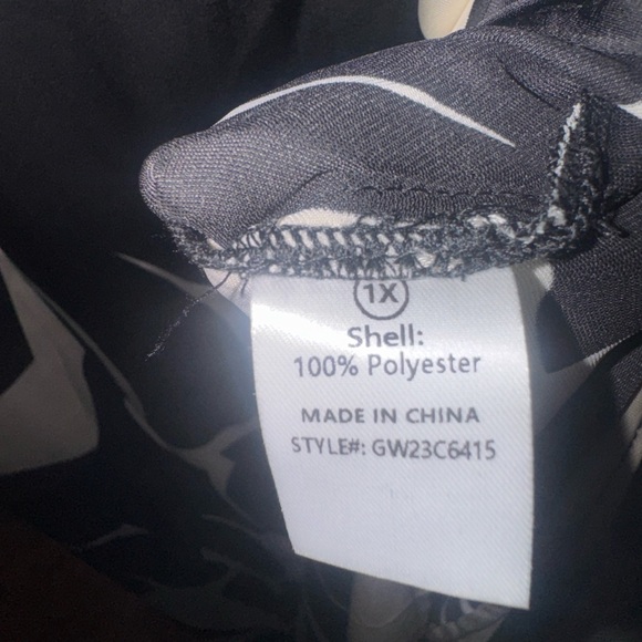 NOVALUXE Black and White Maxi Dress - Picture 7 of 7